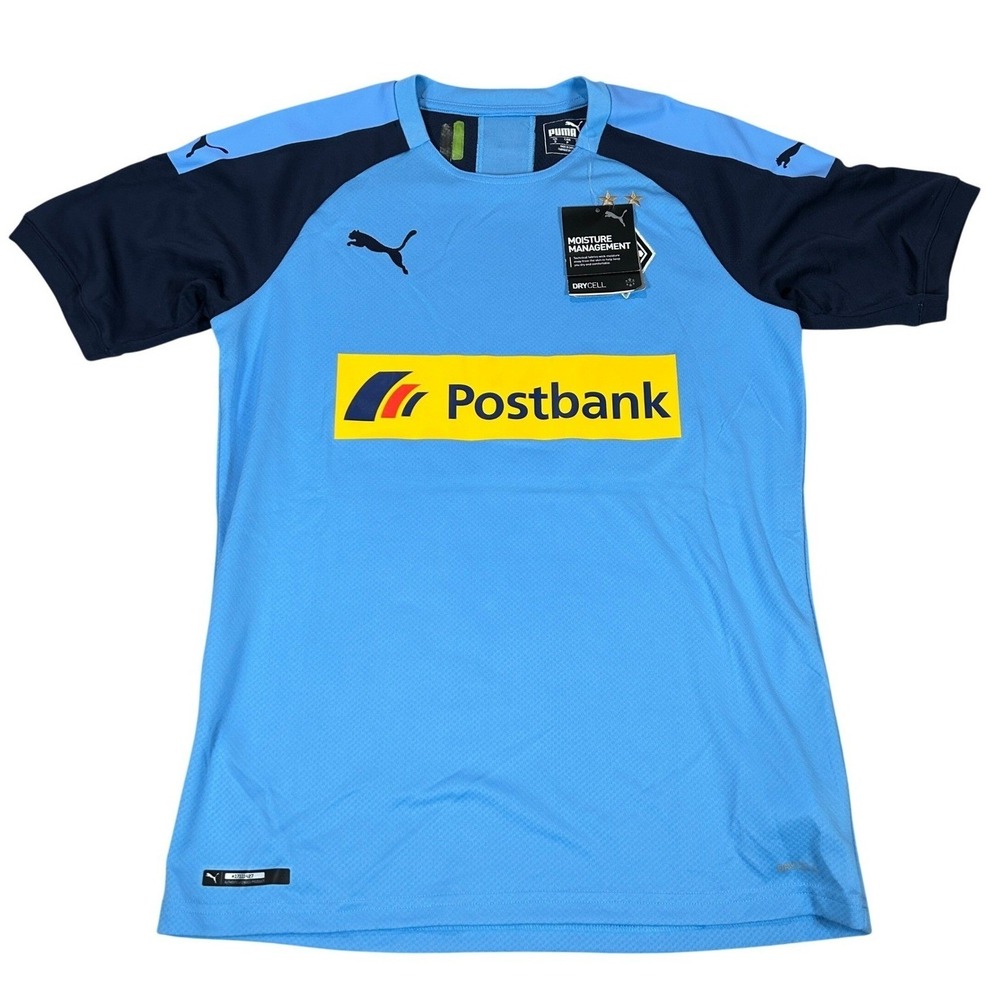 Puma‎ Borussia Monchengladbach Soccer Jersey Mens Small Blue Postbank 753868-02